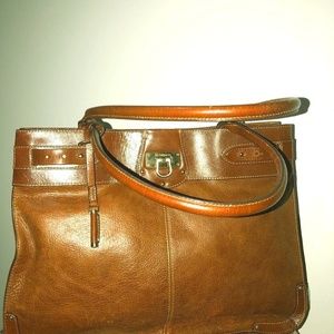 Liz Claiborne handbags Cognac Burk-Like Bag Rich c
